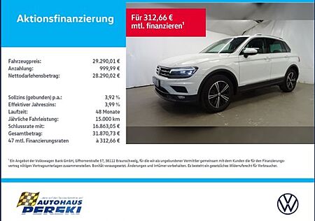 VW Tiguan Volkswagen 2.0 TDI Highline 4M DSG KLIMA, NAVI, AHK