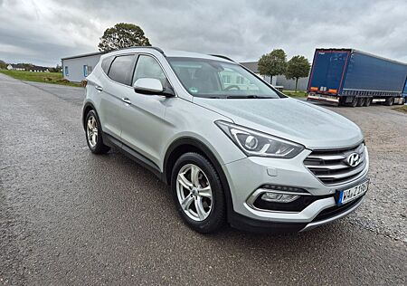 Hyundai Santa Fe blue 2.2 CRDi Premium 4WD Automatik...