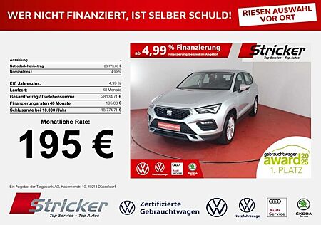 Seat Ateca Style 1.5TSI 195,-ohne Anzahlung Navi AHK