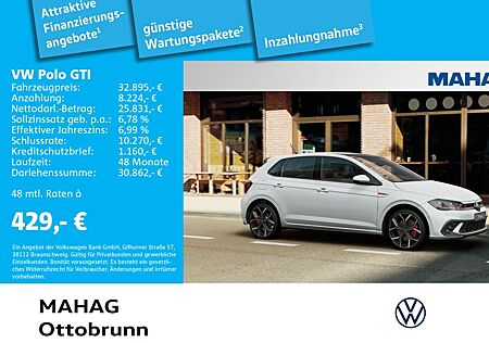 VW Polo Volkswagen GTI 2.0 TSI IQ.Light IQ.Drive Navi Pano Rea
