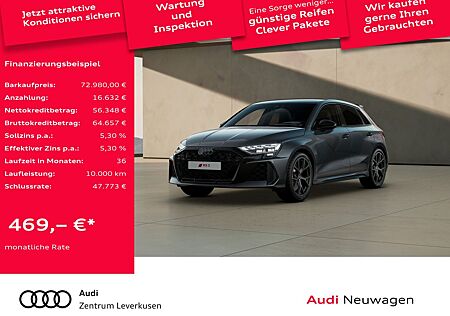 Audi RS3 RS 3 Sportback VMAX 280 KM/H ACC PANO HUD SONOS