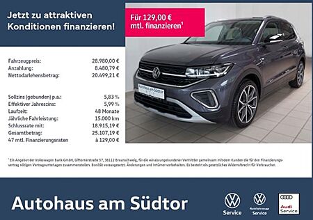 VW T-Cross Volkswagen Style 1.0 TSI | LED AHK RFK ACC Navi