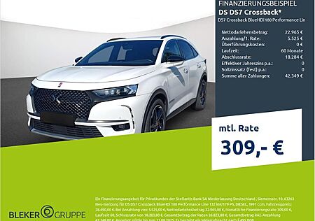 DS Automobiles DS7 Crossback BlueHDi 180 Performance Line