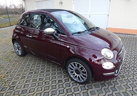 Fiat 500C Cabrio Sondermodell Teilleder Chrompaket