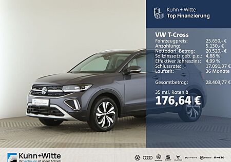 VW T-Cross Volkswagen 1.0 TSI Style *Matrix*PDC*AppleCar*IQ.Dr