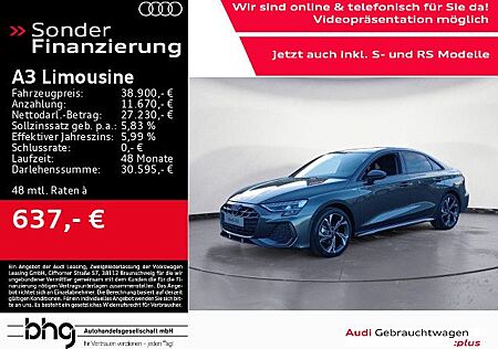 Audi A3 Limousine S line 35 TFSI 110(150 ) kW(PS) S t
