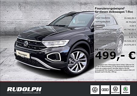 VW T-Roc Volkswagen 2.0 TDI GOAL 7-Gang- DSG LED BT Navi AHK P