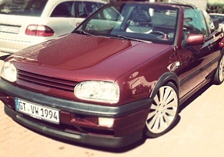 VW Golf Volkswagen 3 Cabrio 1996, 8-fach bereift, TÜV 05/26