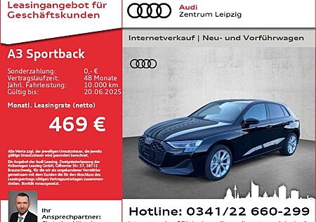 Audi A3 Sportback 40 TFSI e LED*AHK*Navi*3Z-Klima*17*