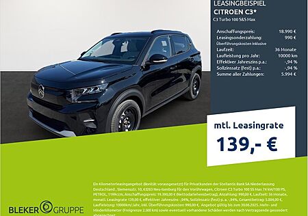 Citroën C3 Turbo 100 S&S Max