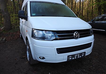 VW T5 Transporter Volkswagen T5 V6 Allrad, Schalter, Lang, Hochdach, TÜV neu