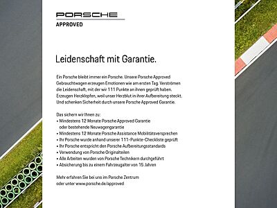Porsche Taycan Sport Turismo Head-Up Display Luftfederun