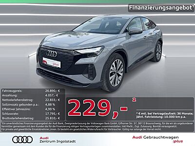 Audi Q4 Sportback e-tron 40 KAMERA ACC PDC+ SHZ NAVI+
