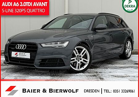 Audi A6 Avant 3.0TDI QUATTRO LED KEYLESS S-LINE BLACK