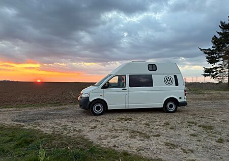 VW T5 Transporter Volkswagen T5 4Motion StHz Hochdach Sol. Camping
