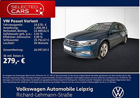 VW Passat Variant Volkswagen Passat - Business 2.0 TDI 4M DSG