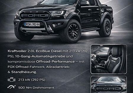 Ford Ranger Raptor Raptor 2.0 Eco Blue4x4 Doka mit Standheizung
