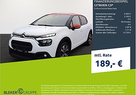 Citroën C3 PureTech 83 Shine Pack