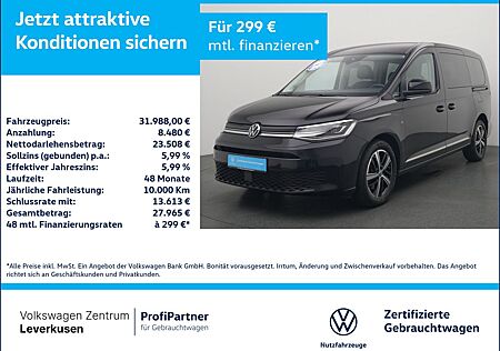 VW Caddy Volkswagen Maxi Style 7-SITZER VIRT LED KAM SHZ