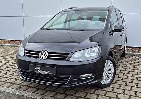 VW Sharan Volkswagen 2,0TDI Highline 4Motion Navi*Leder*AHK