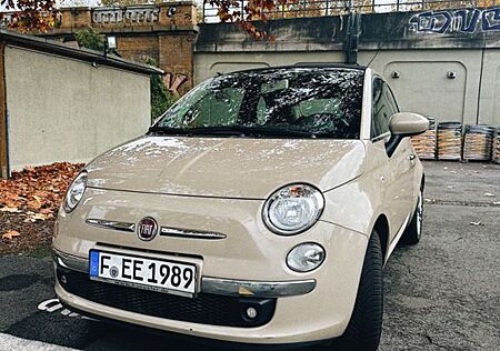 Fiat 500C 1.2 Beige 1. Hand