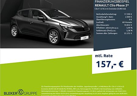 Renault Clio Phase 2 V 1.0 SCe 65 Evolution (EURO