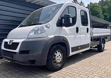 Peugeot Boxer Doppelkabine TÜV NEU*7 Sitzer*Radio*AHK*