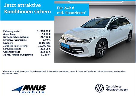 VW Golf Volkswagen VIII Variant 1.5eTSI DSG Goal