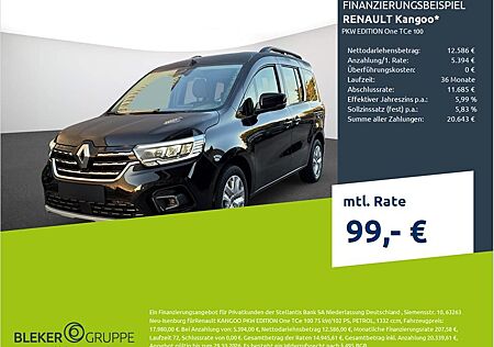 Renault Kangoo gebraucht kaufen Renault Kangoo PKW EDITION One TCe 100