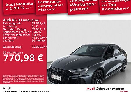 Audi RS3 RS 3 Limousine 2.5 TFSI*RS*CARBON*SONOS*ASG*HUD*