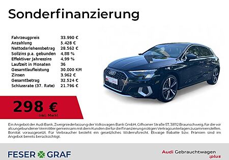 Audi A3 Sportback 40 TFSIe Advanced-B&O/SHZ/Navi+/Mat