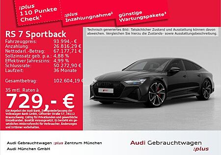 Audi RS7 gebraucht kaufen Audi RS7 Sportback tiptr. 305Km/h/Dyna+/SportAGA/Pano