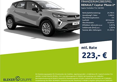 Renault Captur Phase 2 Evolution TCe 160 EDC