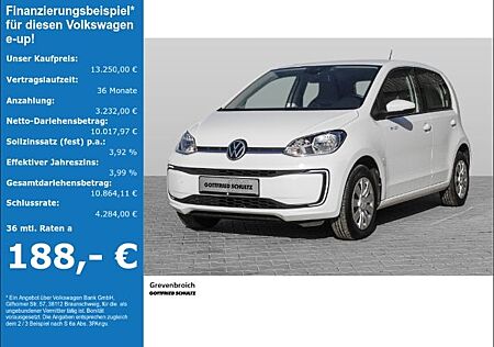 VW e-up! Volkswagen up e-up! rear view SHZ LED