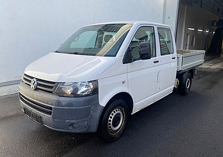 VW T5 Transporter Volkswagen T5 Pritsche DOKA 2.0TDI | 102PS | AHK | 6 Sit