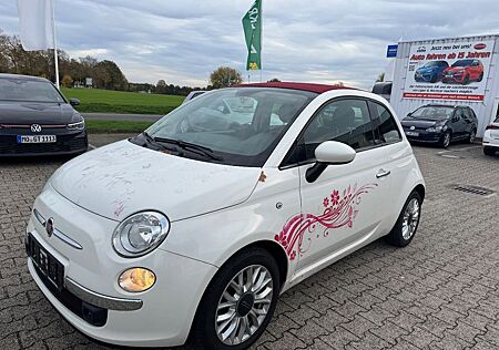 Fiat 500 Lounge*Cabrio*PDC*Klima*Navi*gepflegt*