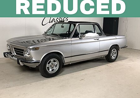 BMW 2002 Baur Cabrio OLD PRICE: € 44.000,- M0718