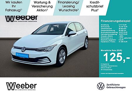 VW Golf Volkswagen 8 Life ALU LED NAVI PDC SHZ VIRTUAL Navi
