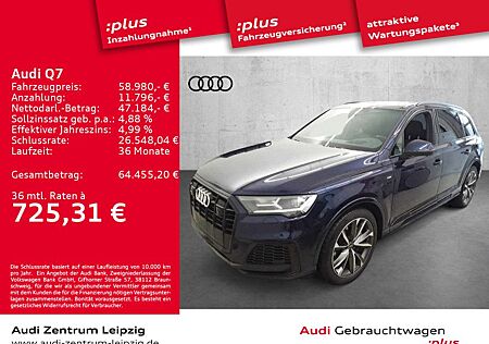 Audi Q7 55 TFSIe qu. *S-line*Pano*HuD*AHK*Air*