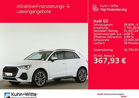 Audi Q3 40 TFSI quattro S line *AHK*LED*RFK*SONOS*MMI