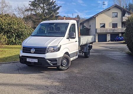 VW Crafter Volkswagen 35TDI 3 Seiten Kipper AHK KLIMA RÜCKFAHR