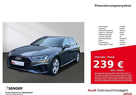 Audi A4 45 TFSI Avant S line connect Navi Sitzh.