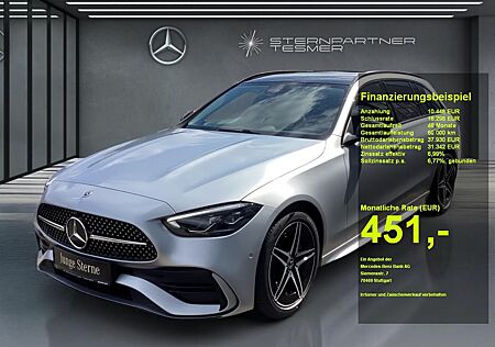 Mercedes-Benz C 200 d T +AMG+NIGHT+PANO+AHK+MEMORY+AMBIENT