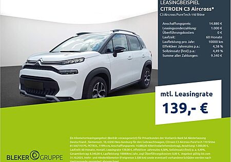 Citroën C3 Aircross PureTech 110 Shine