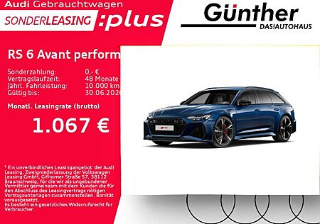 Audi RS6 RS 6 Avant performance +WINTERRÄD+AHK+STANDHEIZU