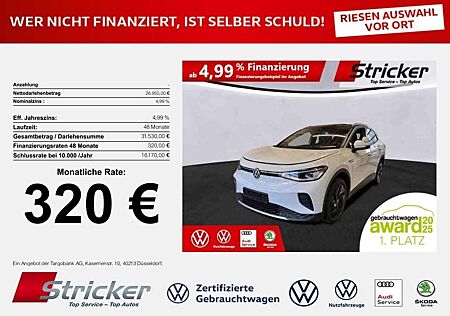 VW ID.4 Volkswagen Pure Performance 125/52 320,-ohne Anzahlung