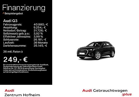 Audi Q3 40 TFSI qu advanced S tro*LED*Virtual*Navi+*T