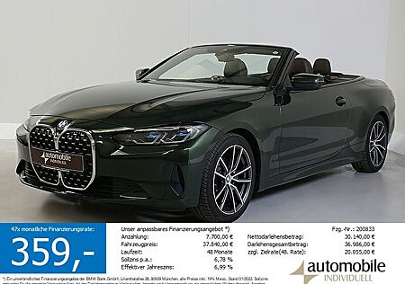 BMW 420i Cabrio LiveCockpit Lenkradheiz.HiFi Laser