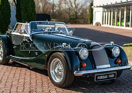 Morgan Plus 8 Plus 4 dunkelgrün *Wurzelholz* 1.Hd. Chromspeich