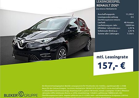 Renault ZOE Intens Mietbatterie